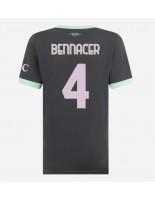 AC Milan Ismael Bennacer #4 Tredjedrakt Dame 2024-25 Korte ermer